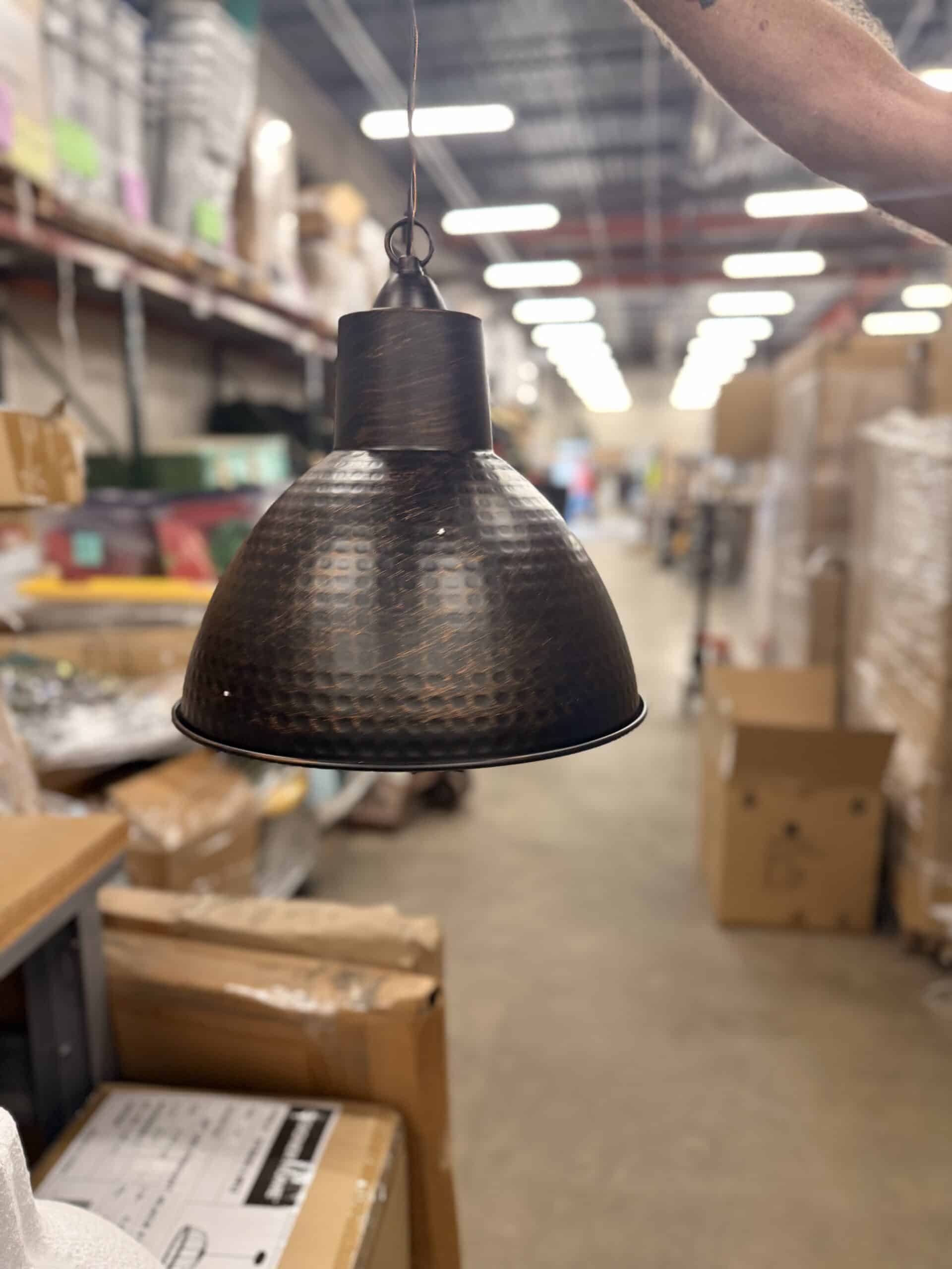 Bronze Vintage Industrial Shaded Kitchen Pendant