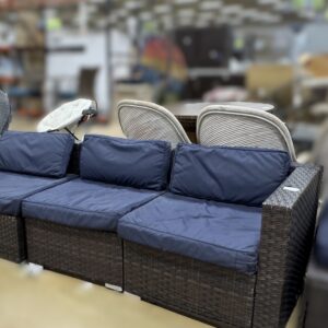 Outdoor Wicker Sectional Seating