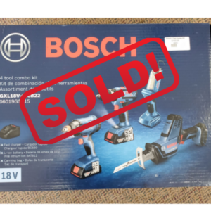 Bosch 18V 4-Tool Combo Kit (Cordless Power Tools)
