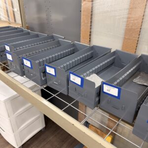 Tennsco Cabinet Organizer Bins