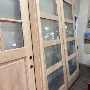 8 ft Maple French Doors
