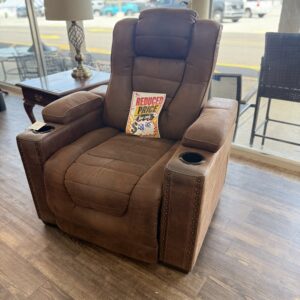 Power Recliner with Cup Holders