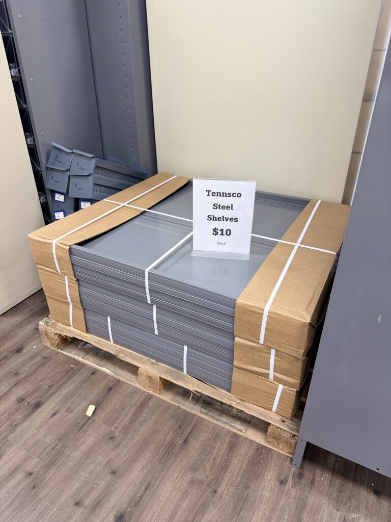 Tennsco Steel Shelves