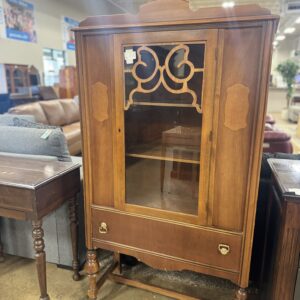 Antique Curio Cabinet / Display Hutch