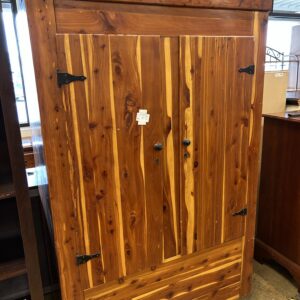 Rustic Solid Wood Armoire / Storage Cabinet