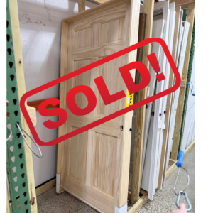 Unfinished Interior Door