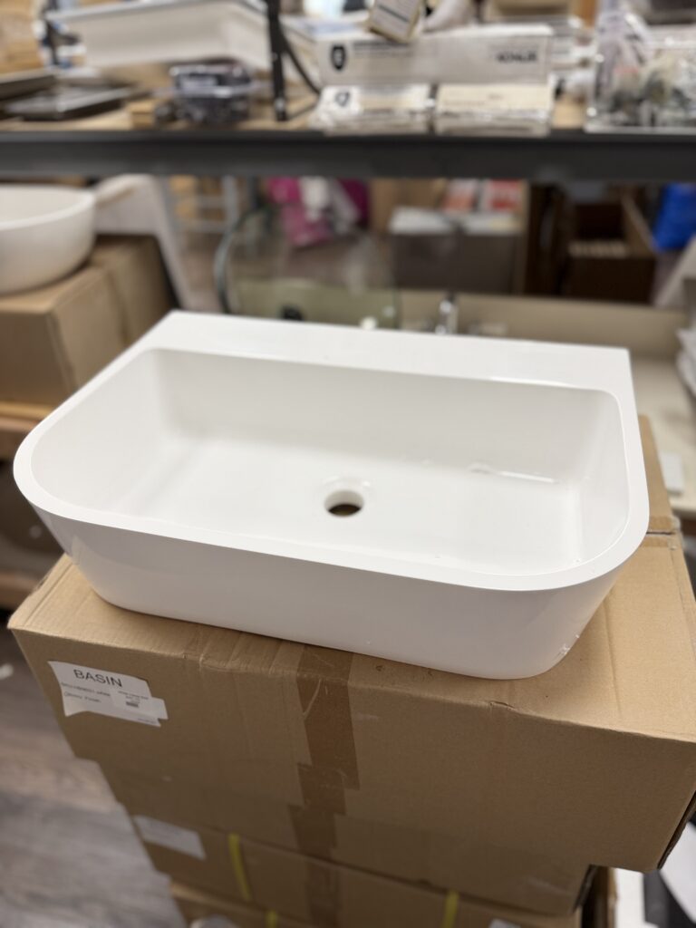 White Vesssel Sink