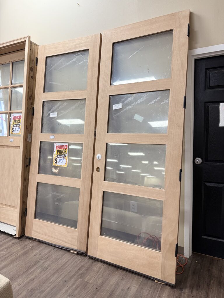 Maple French Doors
