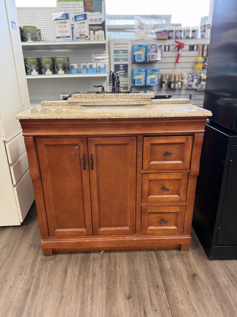 Bathroom Vanity with Granite Top