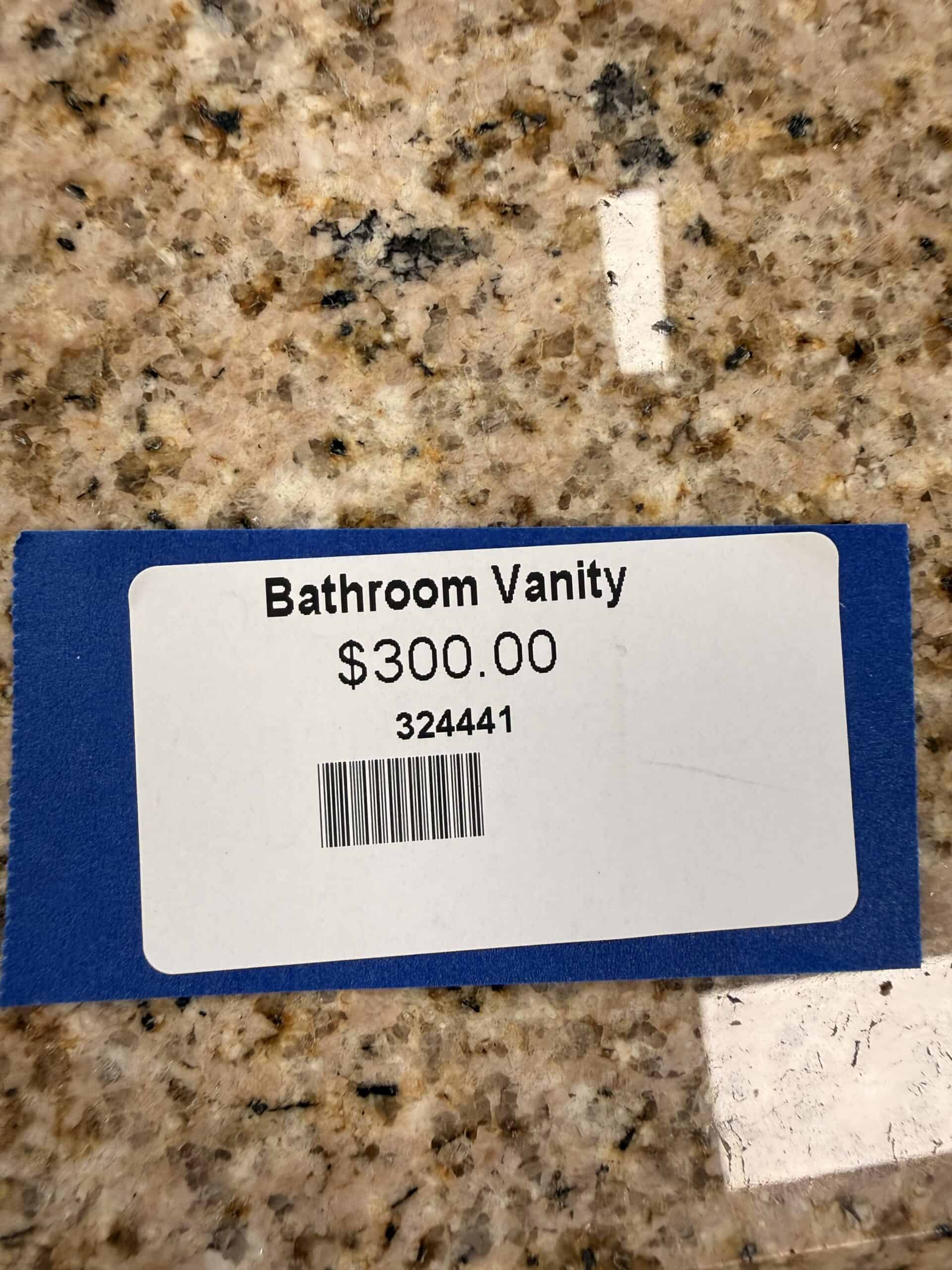 Bathroom Vanity with Granite Top - Image 2