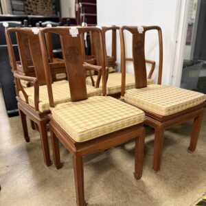 Asian-Inspired Dining Chairs