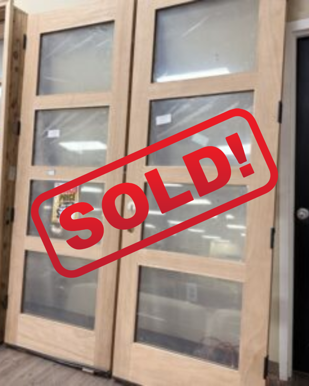 Maple French Doors