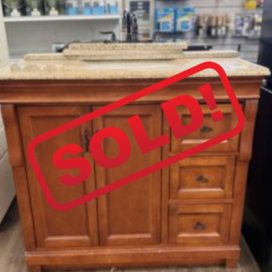 Bathroom Vanity with Granite Top
