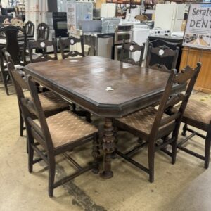 Dining Table & 6 Chair Set