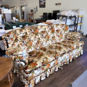 Vintage Floral Sleeper Sofa