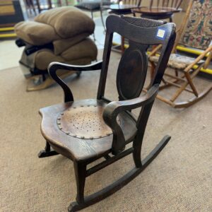 Antique Oak Rocking Chair