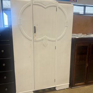 Vintage Art Deco Wardrobe Armoire