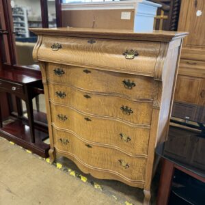 Tiger Oak Chest of Drawers