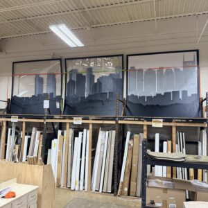 Nashville Skyline Wall Art Panels